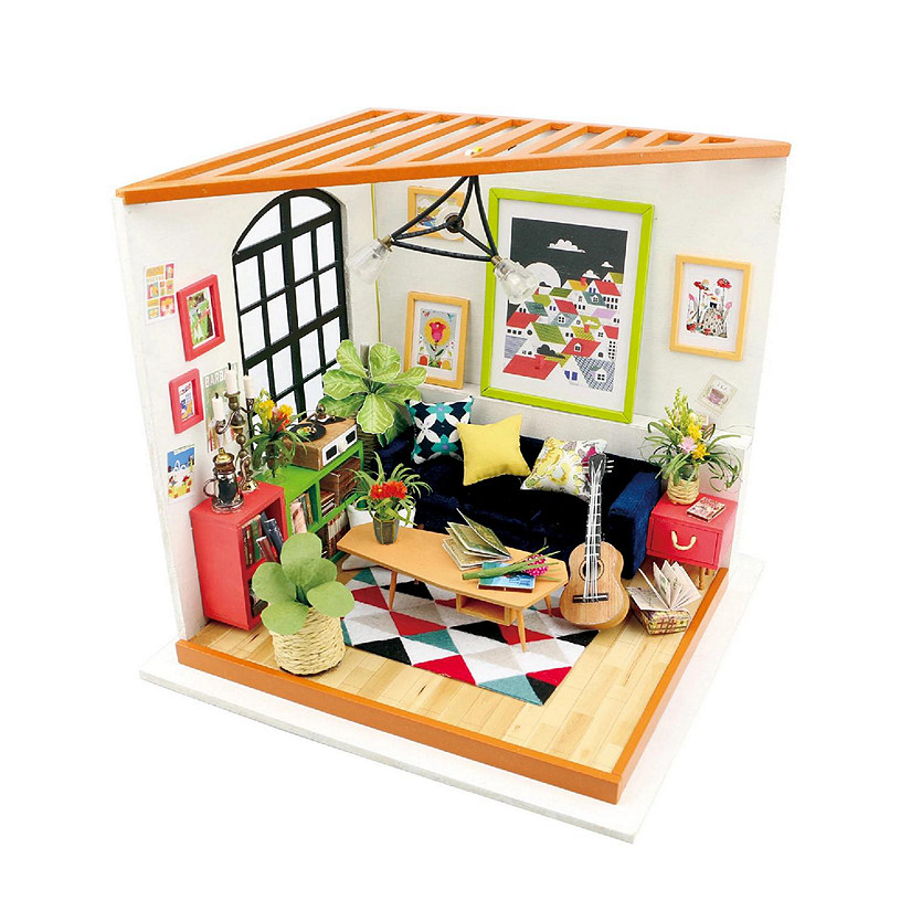 HandsCraft DIY 3D Dollhouse Puzzle - Locus' Sitting Room Image