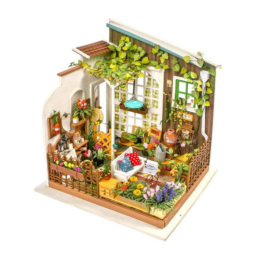 HandsCraft DIY 3D Dollhouse Puzzle - Miller's Garden Image
