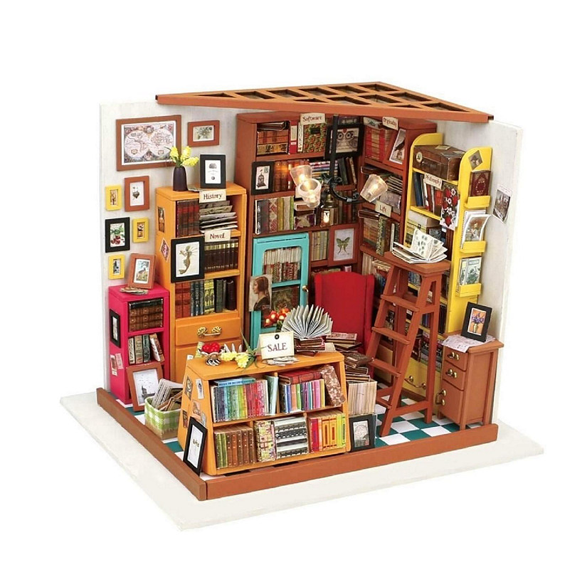 HandsCraft DIY 3D Dollhouse Puzzle - Sam's Study Image