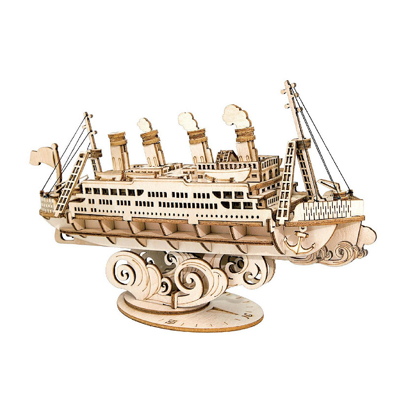 HandsCraft DIY 3D Wood Puzzle - Cruise Ship - 145pcs