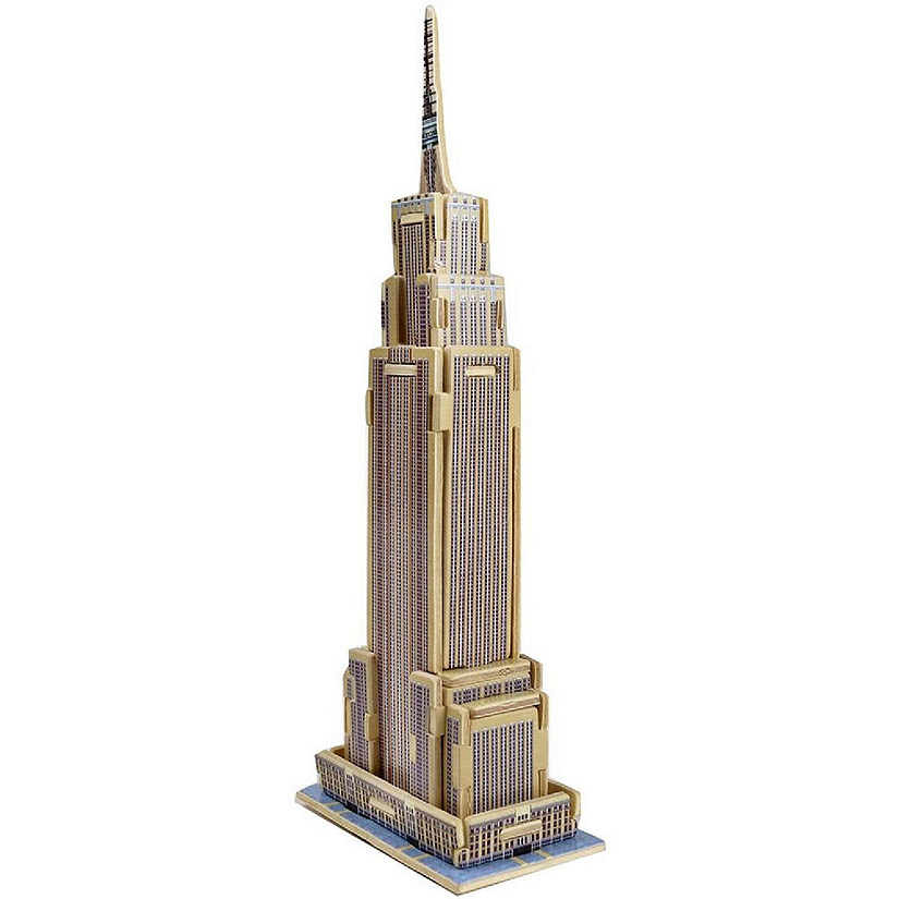 HandsCraft DIY 3D Wood Puzzle - Empire State Building - 34pcs Image