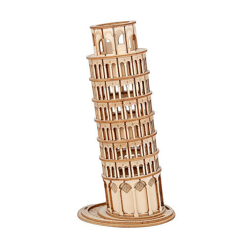 HandsCraft DIY 3D Wood Puzzle - Leaning Tower of Pisa - 137pcs Image