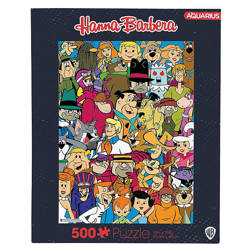 Hanna Barbera Cast 500 Piece Jigsaw Puzzle Image