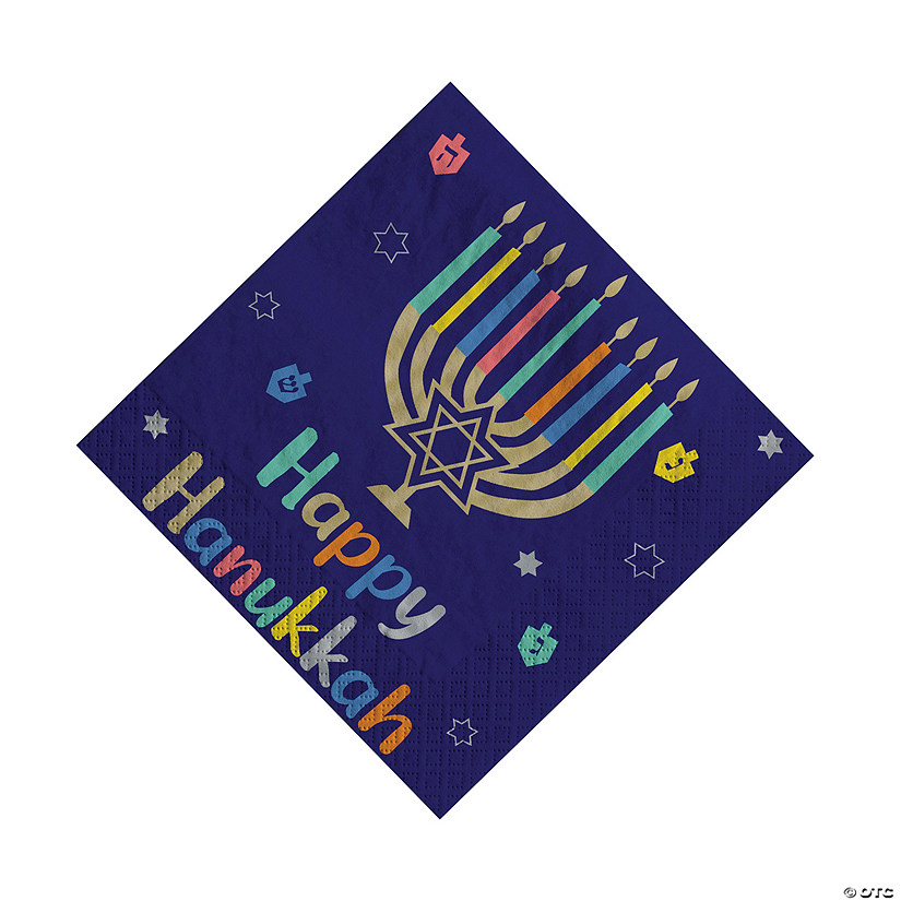 Hanukkah Joy Luncheon Napkins 40 Pc. Oriental Trading