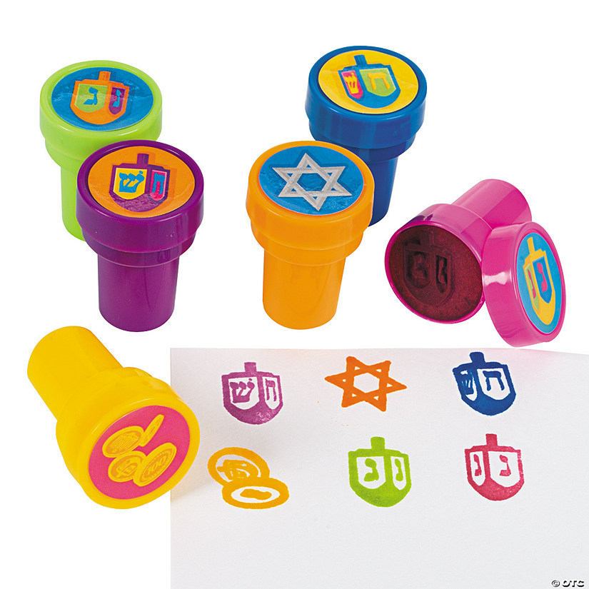 Hanukkah Stampers - 24 Pc. Image