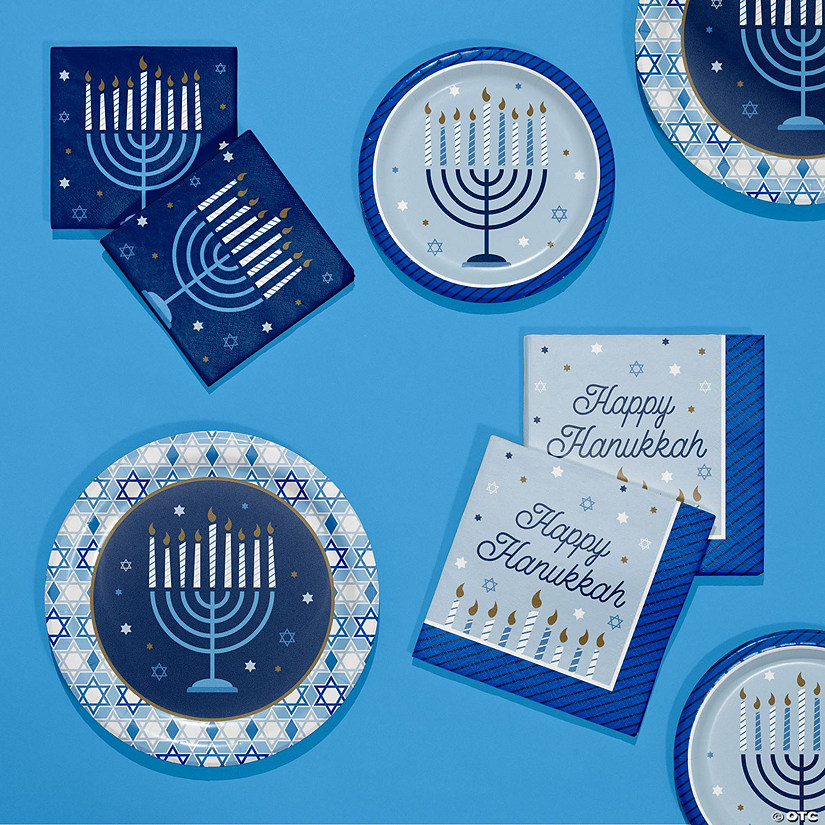 Hanukkah Tableware Kit Image