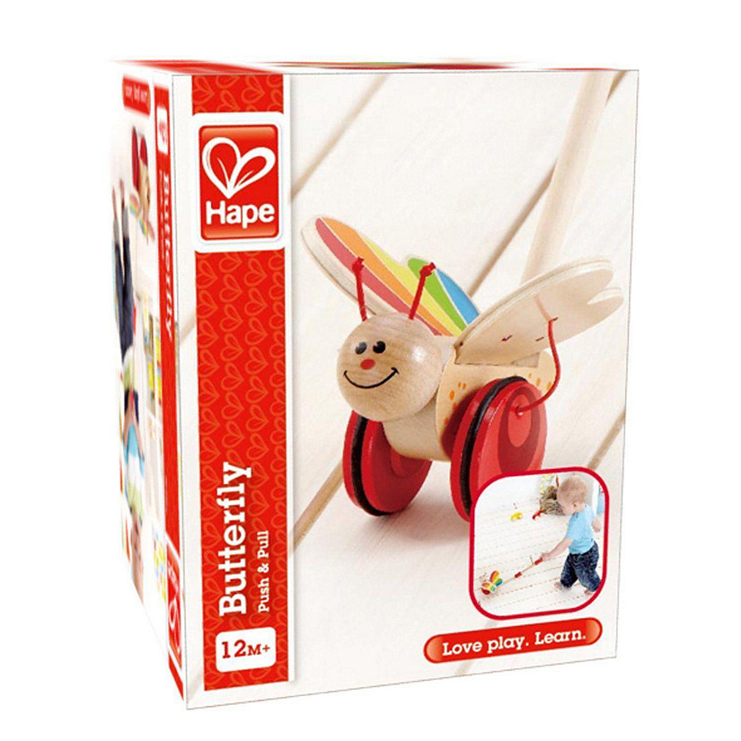 Hape Butterfly Push Toy Image