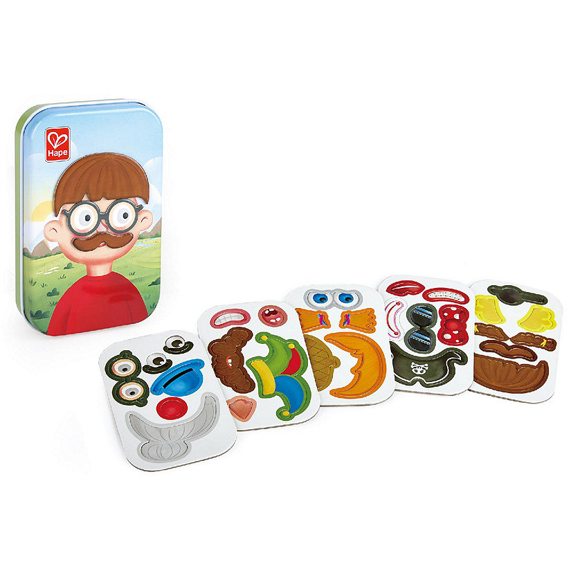 Hape: Magnetic Funny Face&amp;#160;- 29 Different Features To Build Faces &amp; Outfits Image