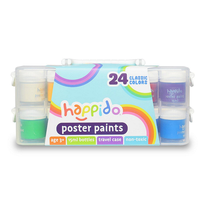 Happido Poster Paints 24 Classic Colors