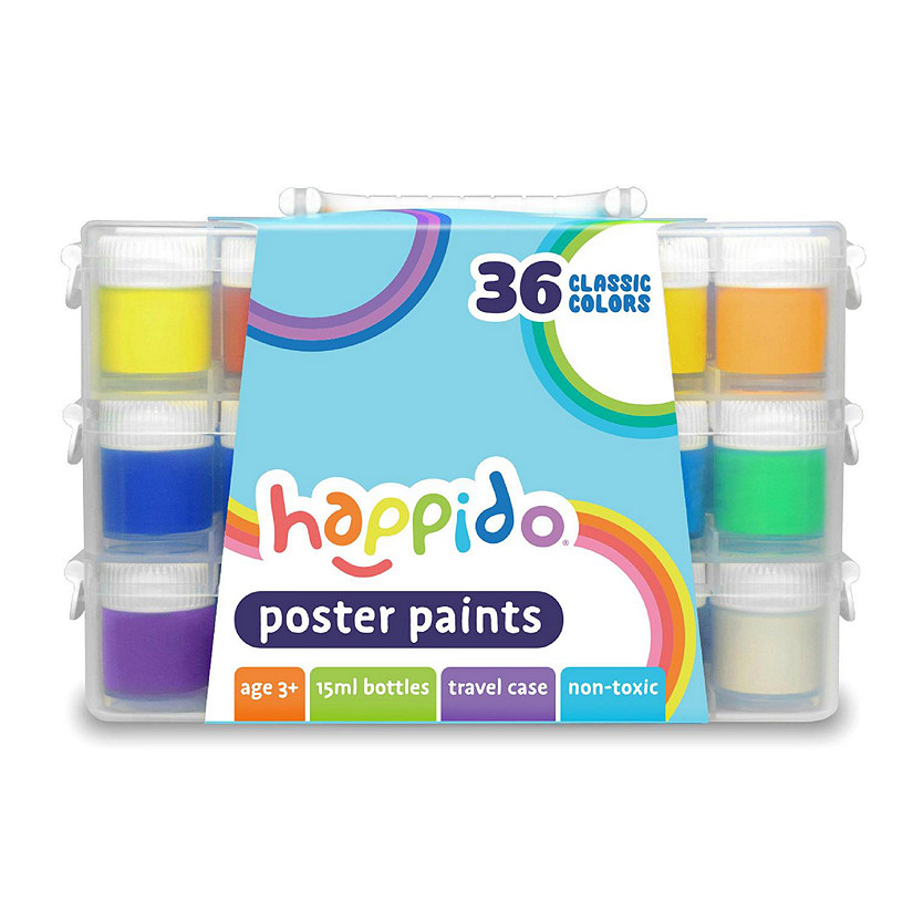 Happido Poster Paints 36 Classic Colors
