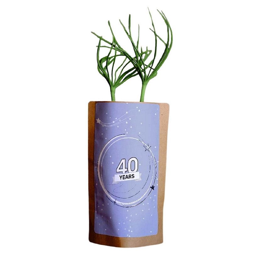 Happy 40th Anniversary - 10 Trees - ForestNation - 1oz Tree Kit Pouch Image