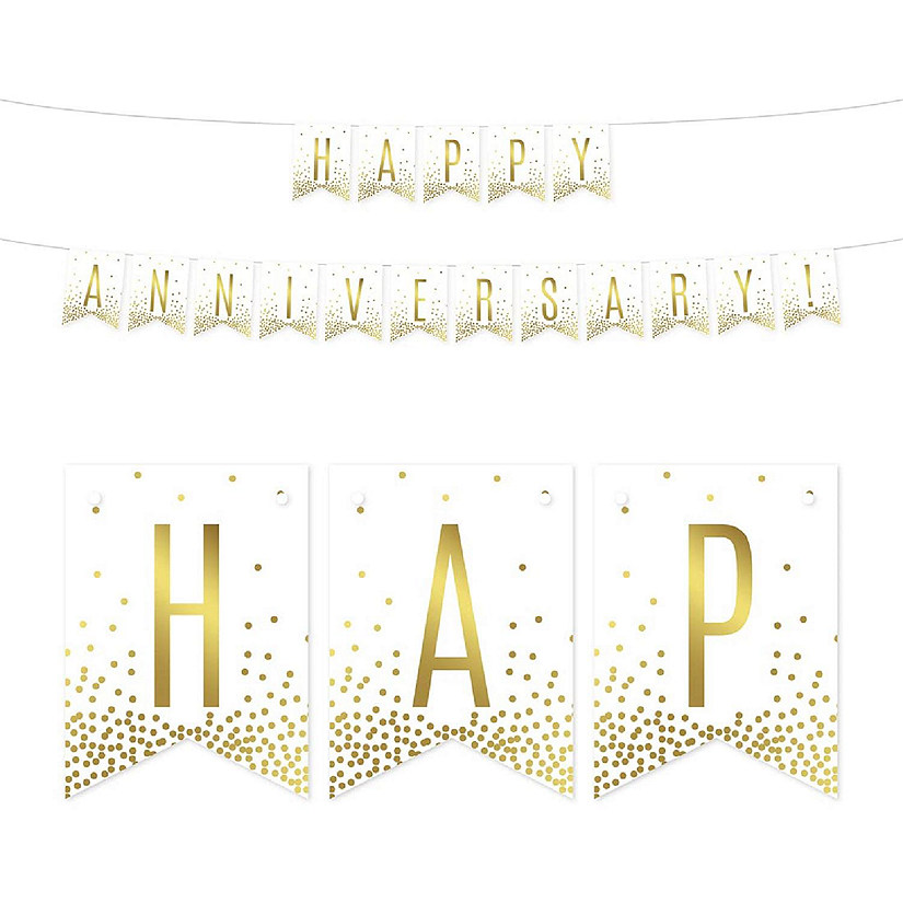 Happy Anniversary 4x5.5IN Banner Image