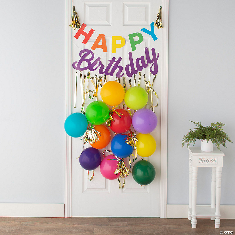 Happy Birthday Door Decorating Kit - 31 Pc. Image