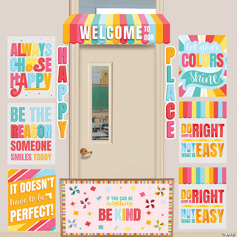 Happy Day Classroom Decorating Kit 79 Pc. Oriental Trading