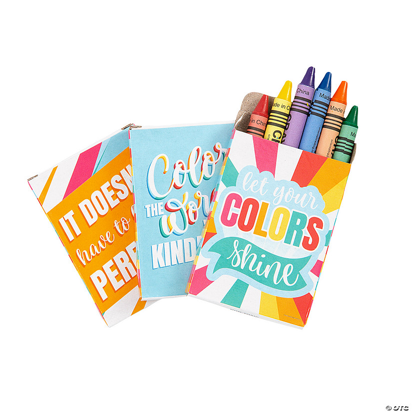 Happy Day Encouraging Crayons Image