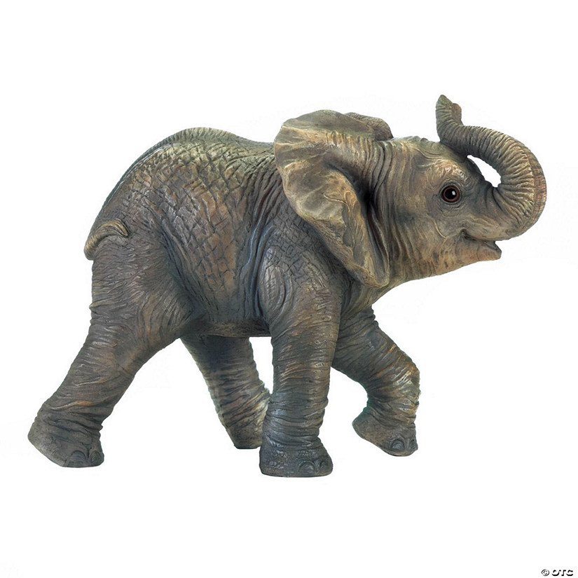 Happy Elephant Figure 5.5X10X7.5" Image