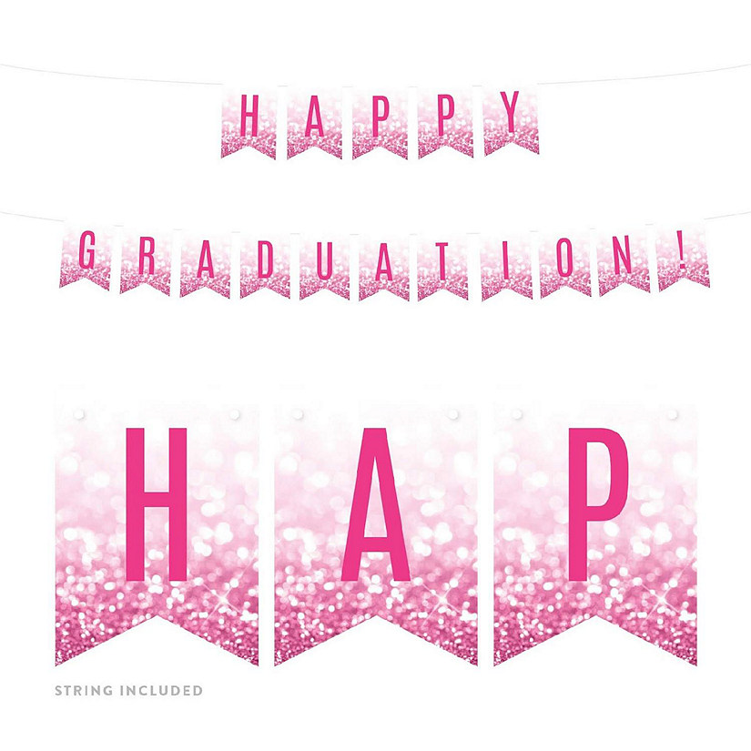 Happy Graduation Banner 4X5.5IN Image
