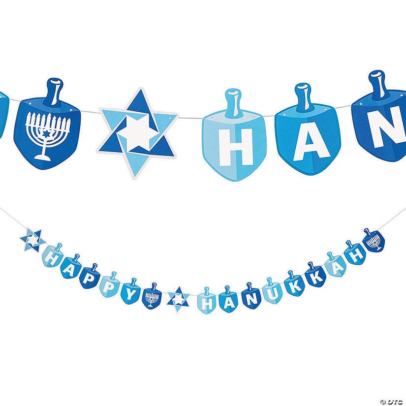 Happy Hanukkah Garland Image