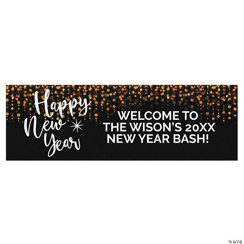 Happy New Year Custom Banner Image