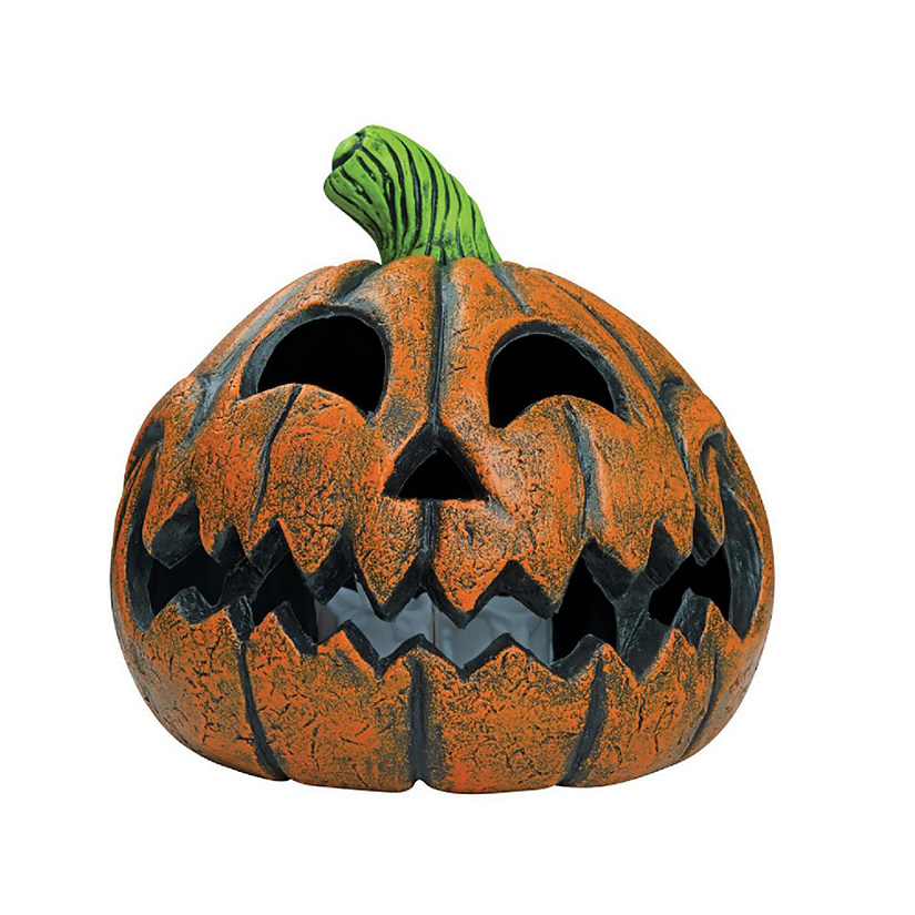 Happy Pumpkin Adult Costume Latex Mask Image