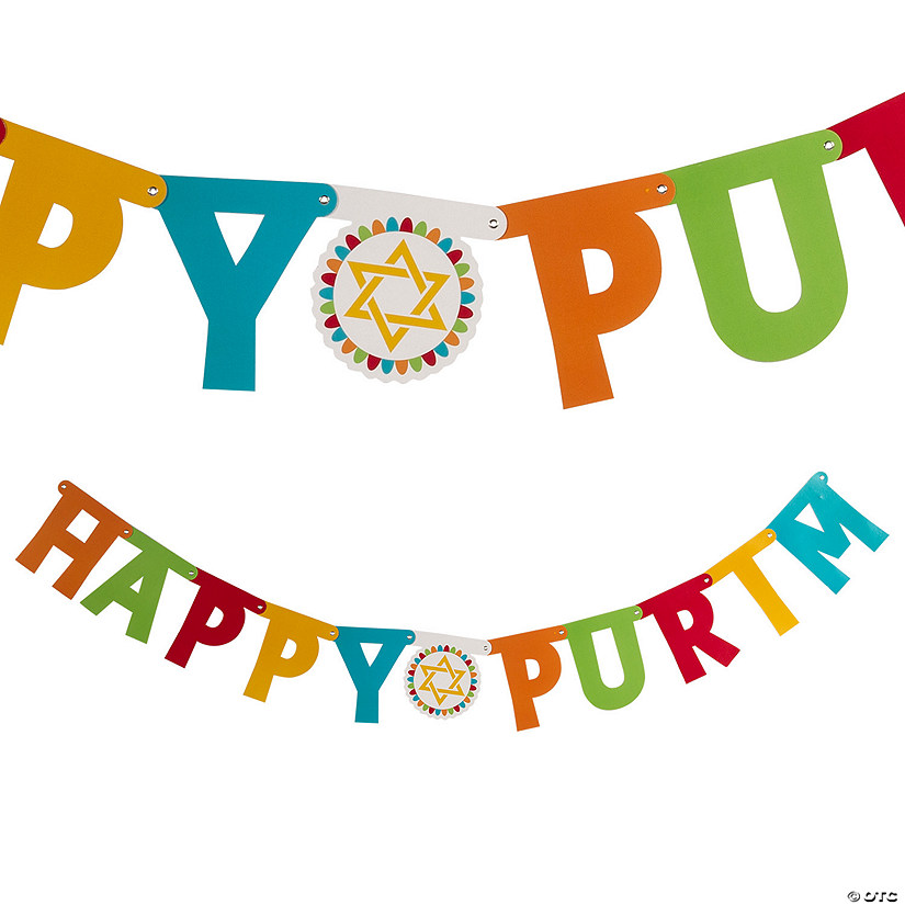 Happy Purim Jointed Banner Image