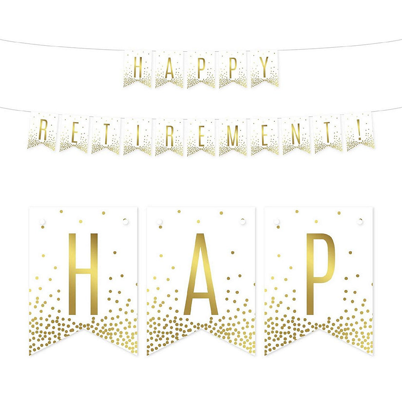 Happy Retirement 4x5.5IN Banner Image