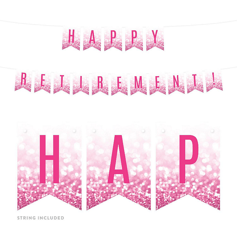 Happy Retirement Banner 4X5.5IN Image