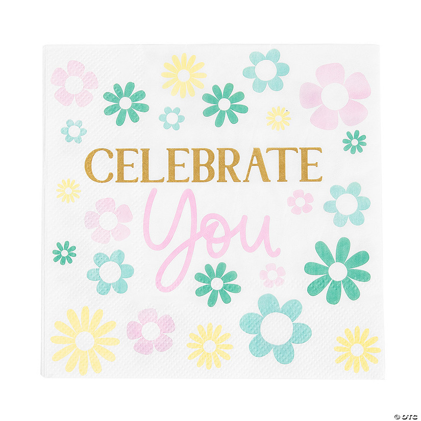 Happy You Day Party Luncheon Napkins - 16 Ct. Image
