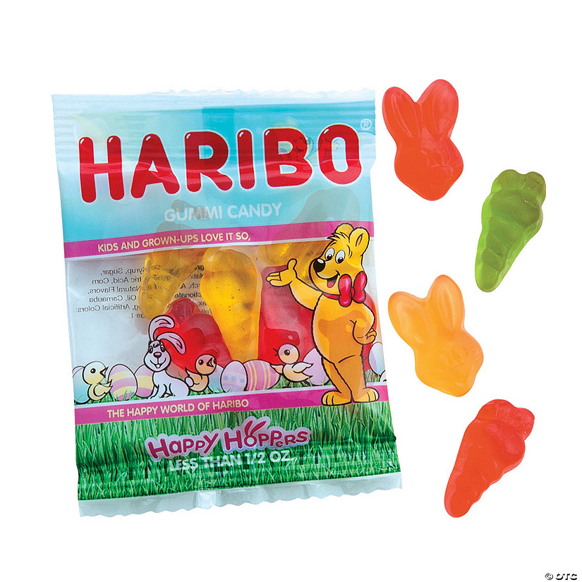 Haribo&#174; Happy Hoppers Gummy Candy Fun Packs - 27 Pc. Image