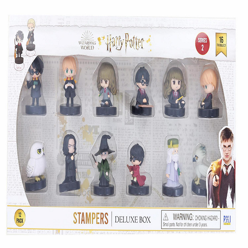 Harry Potter Character Ink Stampers  Set of 12 Image