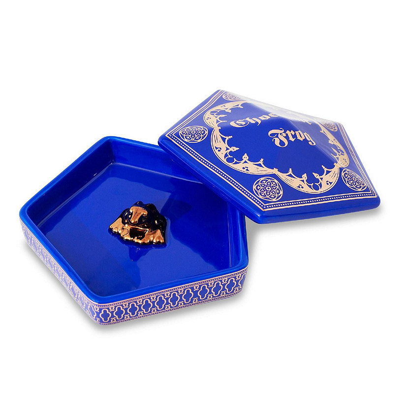 Harry Potter Chocolate Frog Ceramic Trinket Tray Dish Image