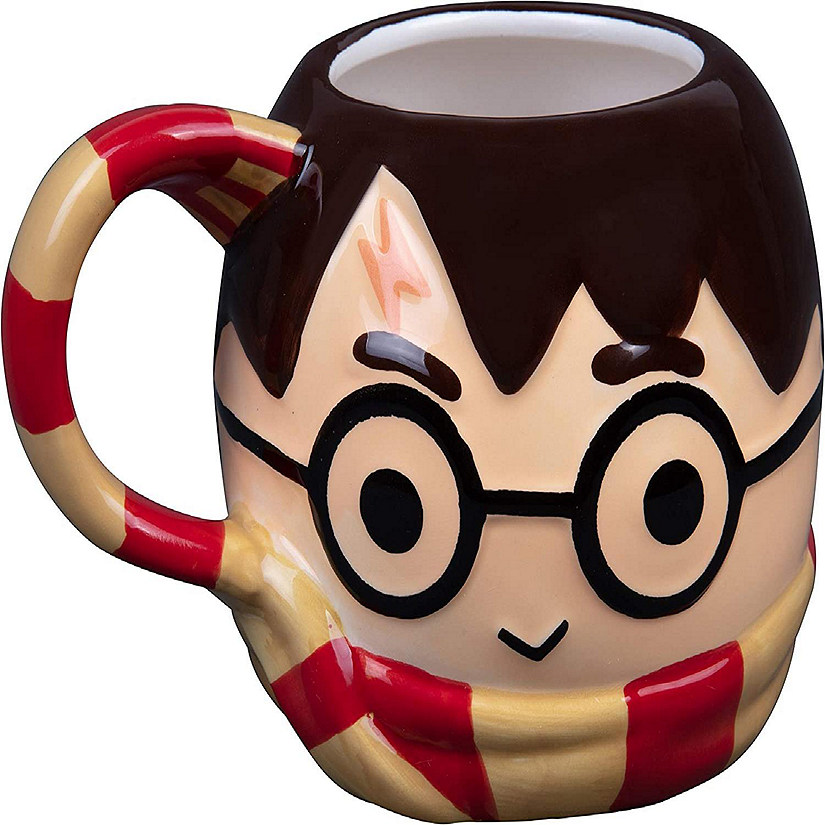 Harry Potter 14oz Mug Ceramic Chibi Characters Coffee Cup Drink Display
