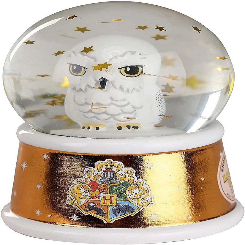 Harry Potter Hedwig Owl Light-Up Mini Snow Globe  3 Inches Tall Image