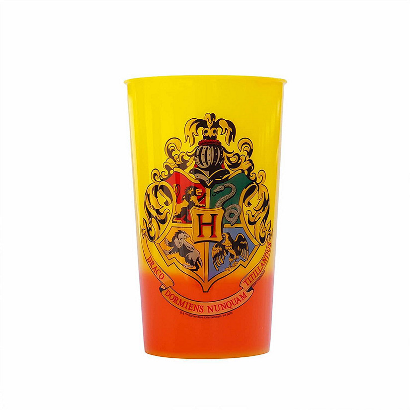 Harry Potter Hogwarts 20-Ounce Plastic Color-Changing Cups  Set of 4 Image