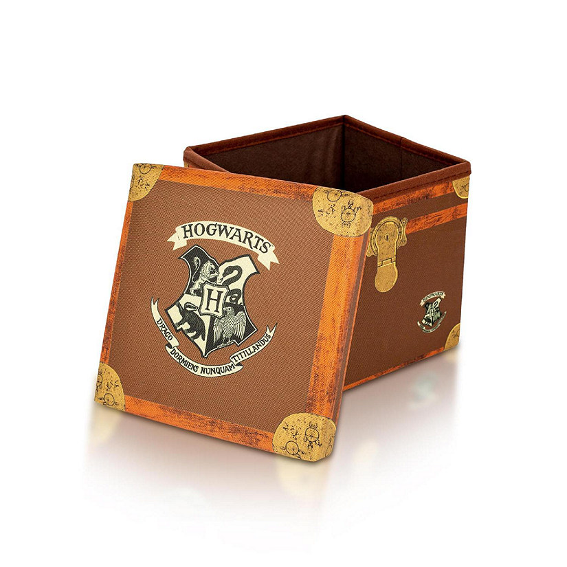 Harry Potter Hogwarts Storage Bin with Lid  10 Inches Image
