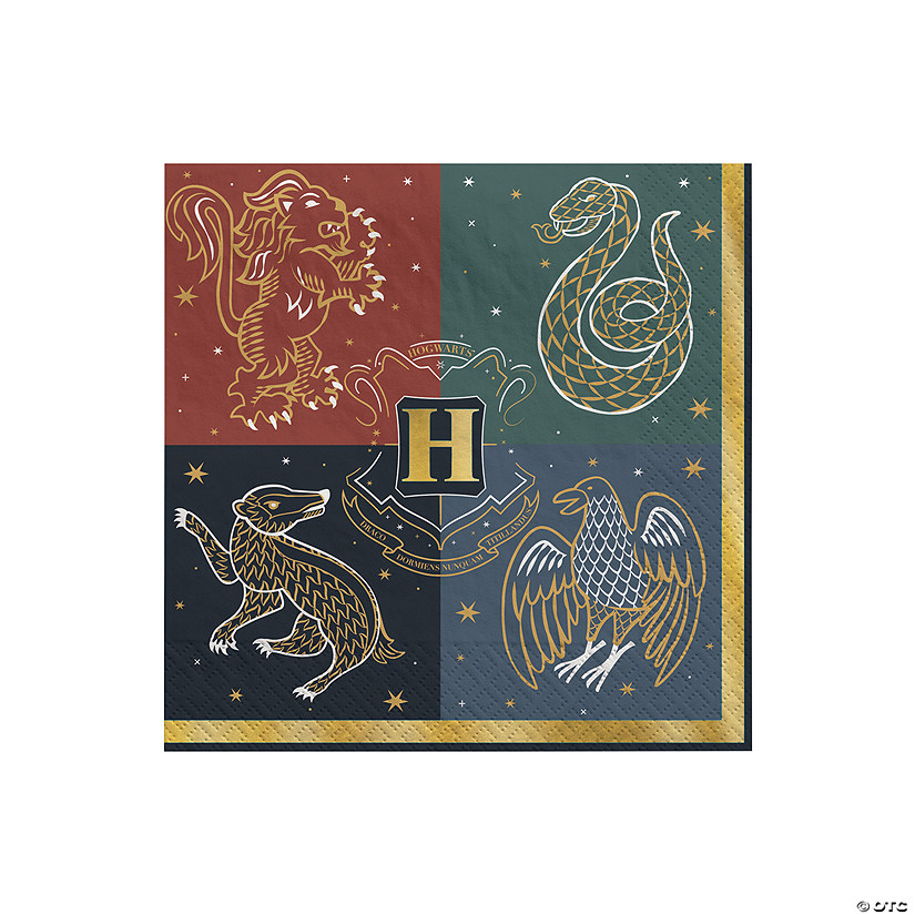 Harry Potter&#8482; Hogwarts United Dessert Napkins - 16 Ct. Image