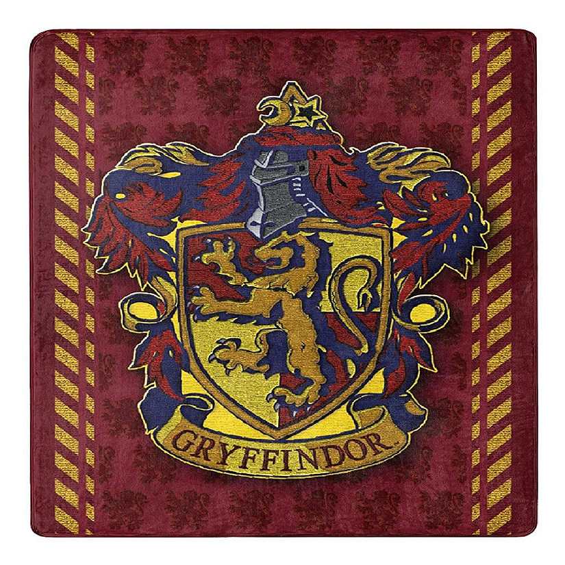 Harry Potter House Gryffindor 46 x 60 Inch Fleece Throw Blanket Image