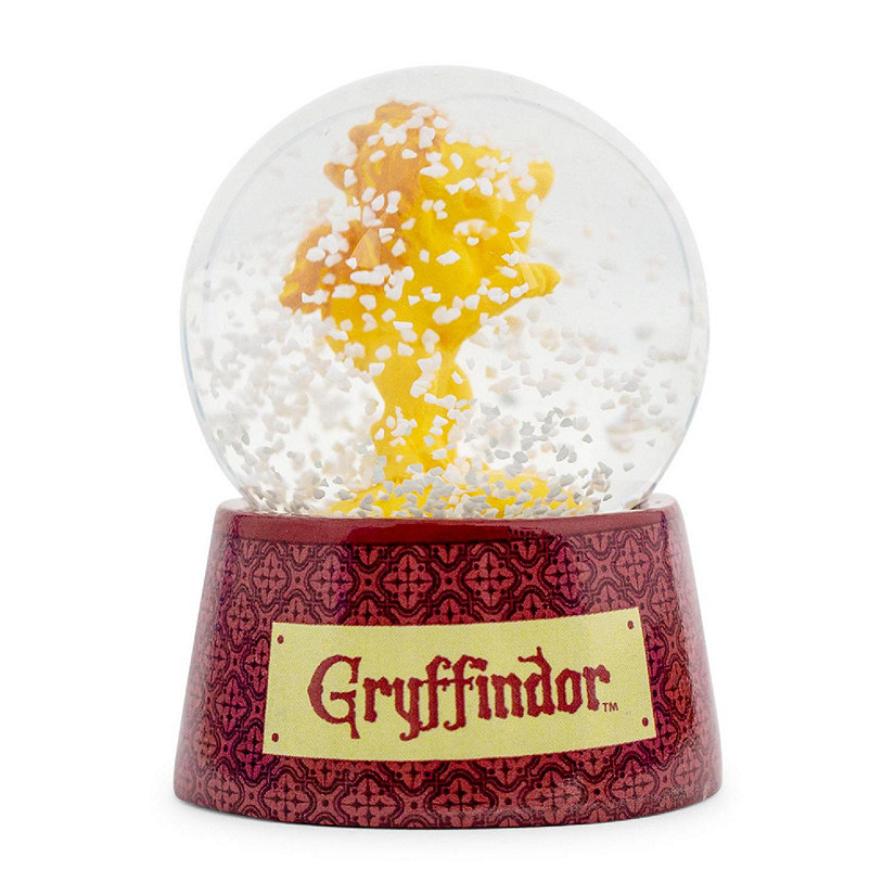 Harry Potter House Gryffindor Collectible Snow Globe  3 Inches Tall Image