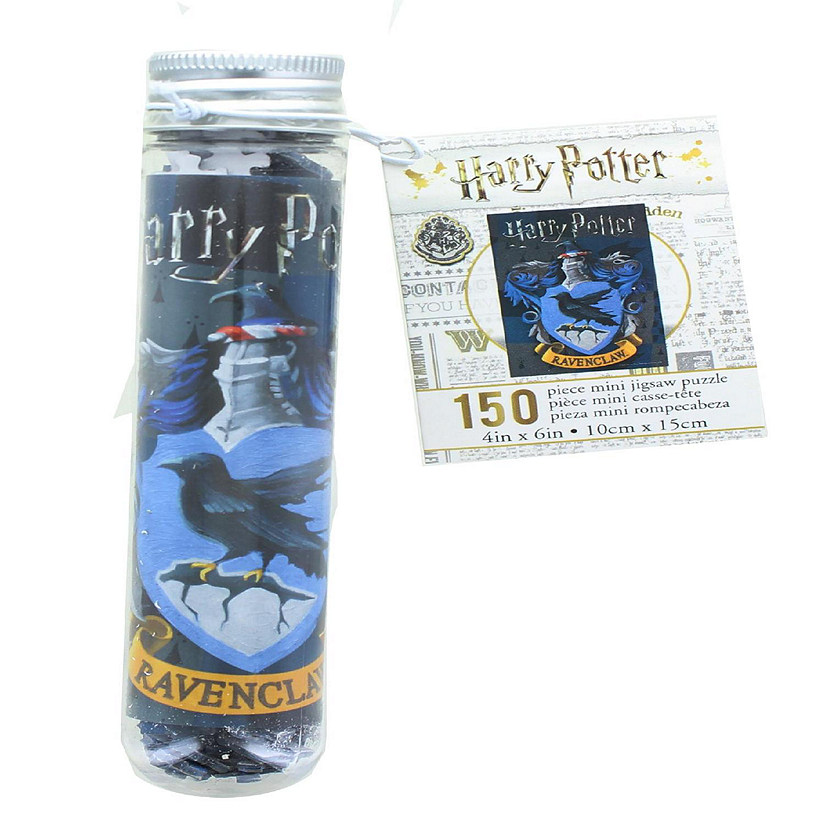 Harry Potter House Ravenclaw 150 Piece Micro Jigsaw Puzzle In Tube Image