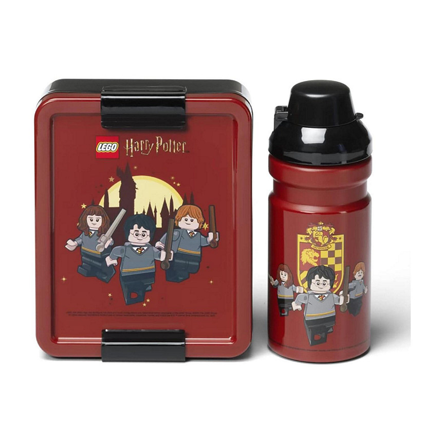 Harry Potter LEGO House Gryffindor Lunch Set - 6.5 x 5 x 2 inches Image