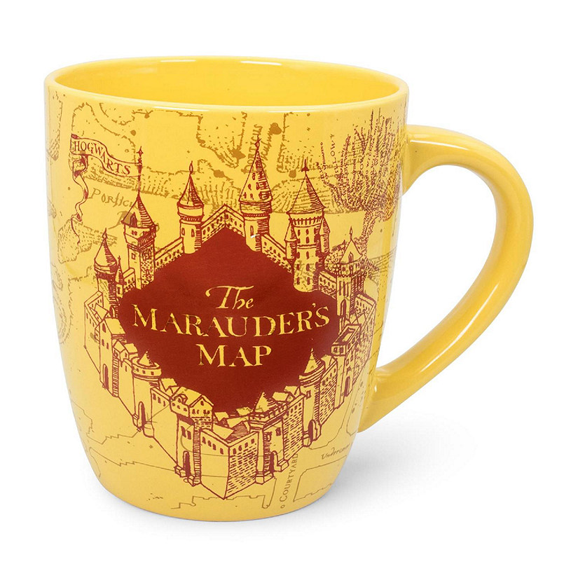 Harry Potter Marauder's Map Ceramic Mug  Holds 25 Ounces Image