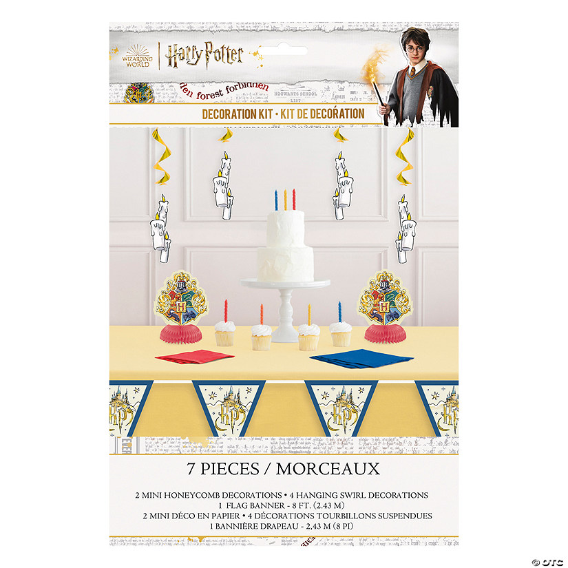 Harry Potter&#8482; Party Decoration Kit - 7 Pc. Image
