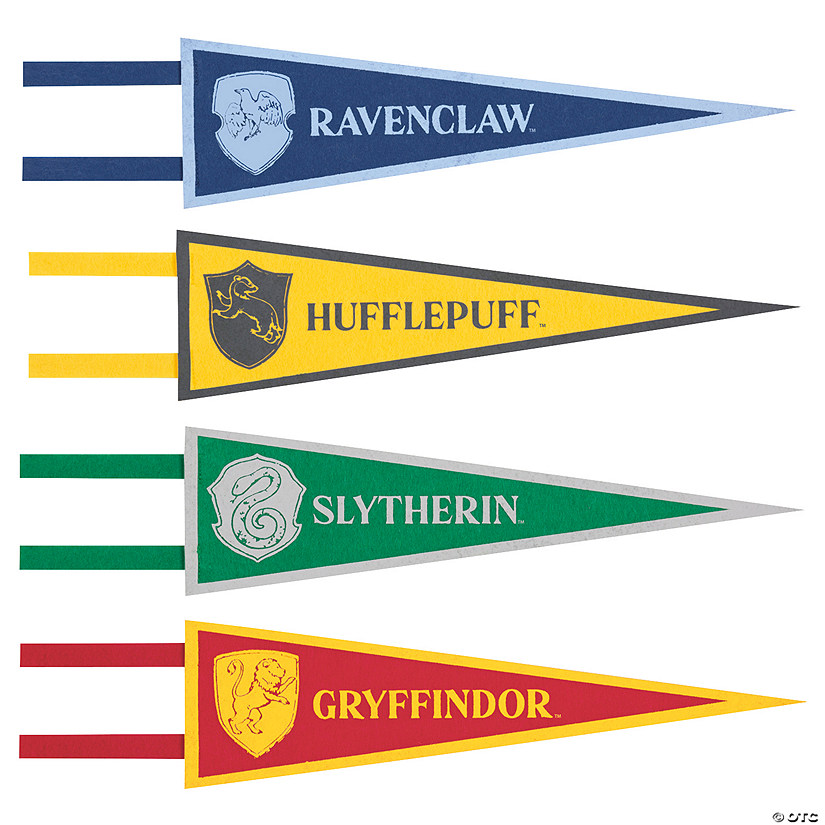 Harry Potter&#8482; Party Pennants - 4 Pc. Image