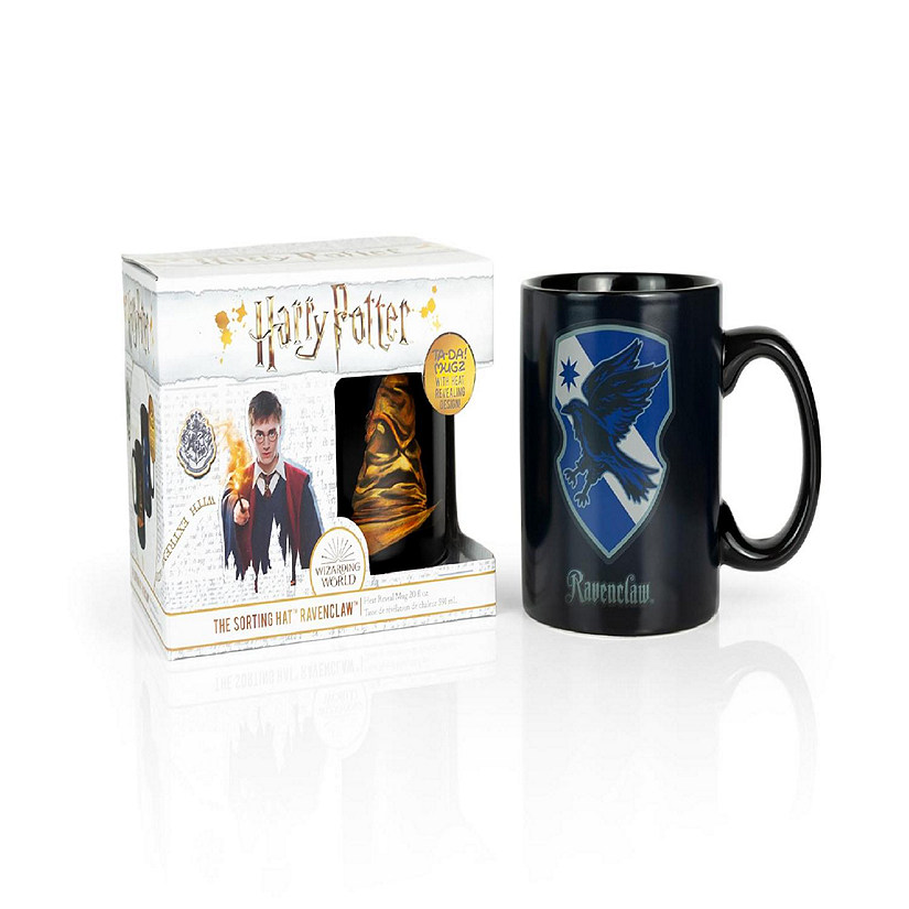 Harry Potter Ravenclaw 20oz Heat Reveal Ceramic Coffee Mug  Color Changing Cup Image