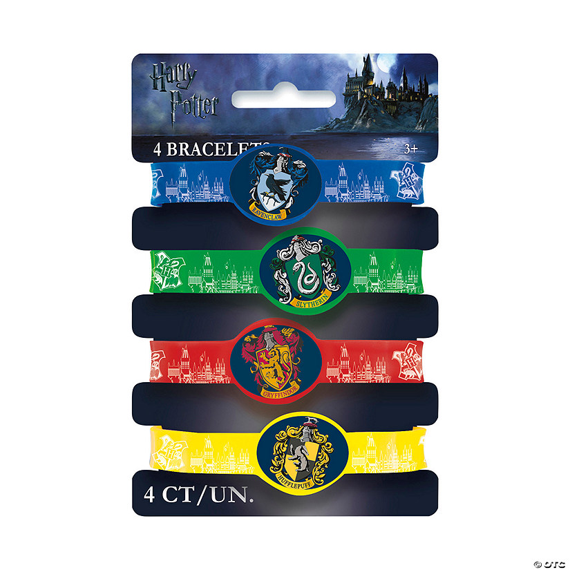 Harry Potter&#8482; Rubber Bracelets - 4 Pc. Image