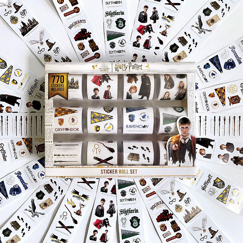 Harry Potter Sticker Roll Box Set - 770 Stickers Image