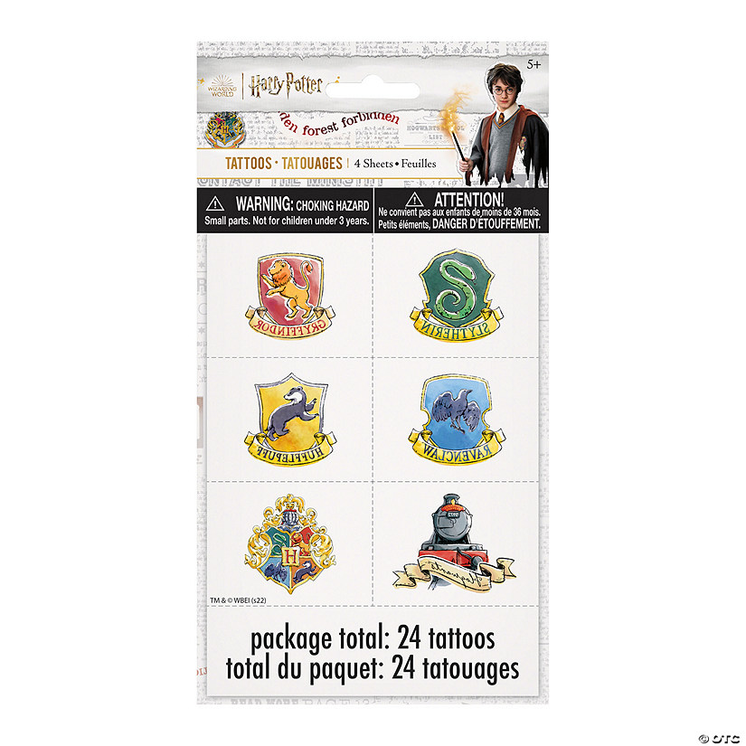 Harry Potter&amp;#8482; Tattoos &amp;#8211; 24 Pc.  Image