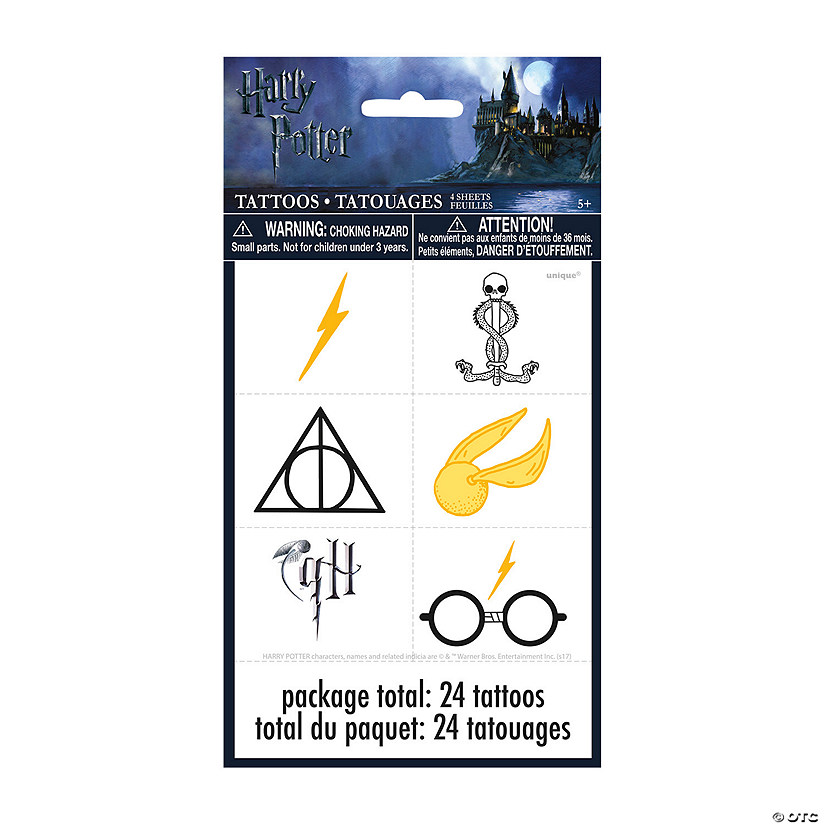 Harry Potter™ Temporary Tattoos Oriental Trading