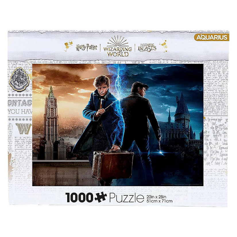 Harry Potter Wizarding World 1000 Piece Jigsaw Puzzle Image