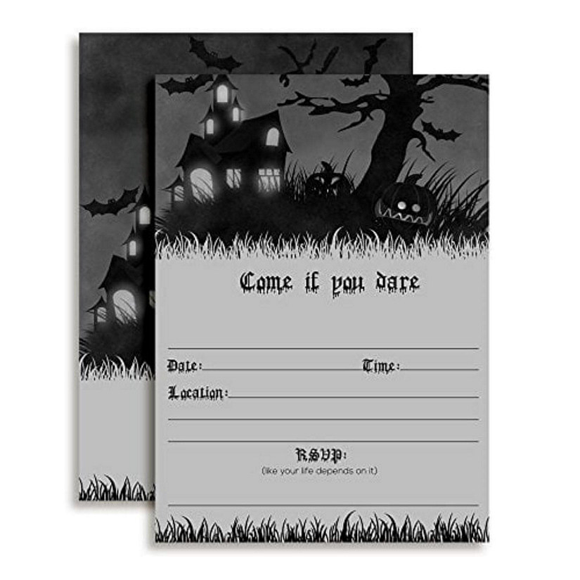 Haunted House Invitation 40pc. by AmandaCreation Image